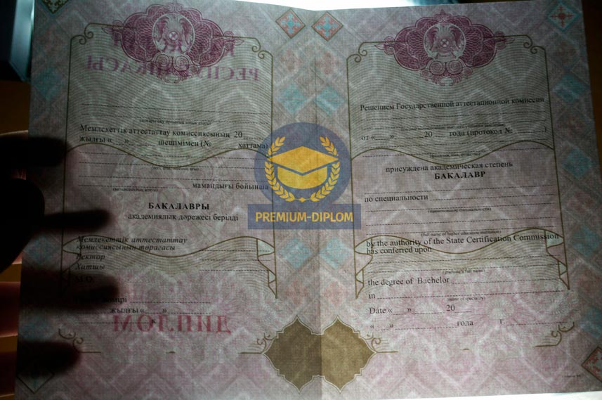 Бакалавр 2009 - 2025 с отличием (Казахстан) - фото