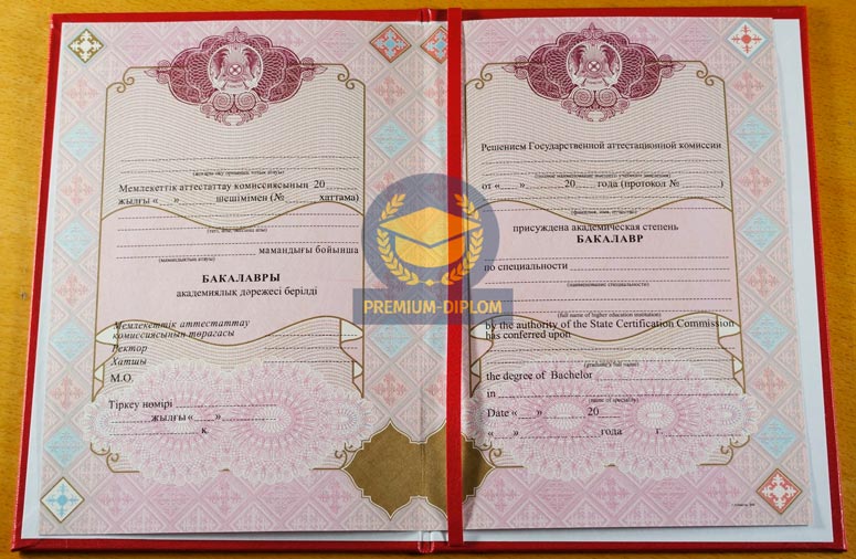 Бакалавр 2009 - 2025 с отличием (Казахстан) - фото